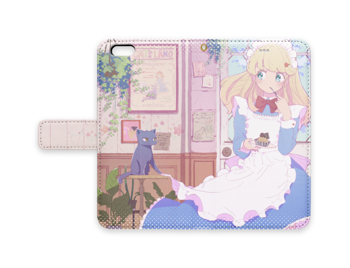 手帳型iPhoneケース - iPhone 6 Plus / 6s Plus - ストラップ穴 あり