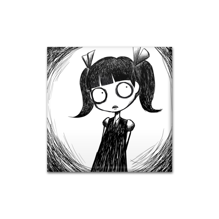 缶バッジ - 四角形40mm