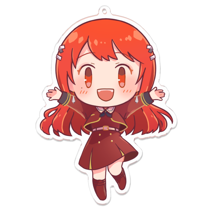 アクリルキーホルダー - 100 x 100 (mm)