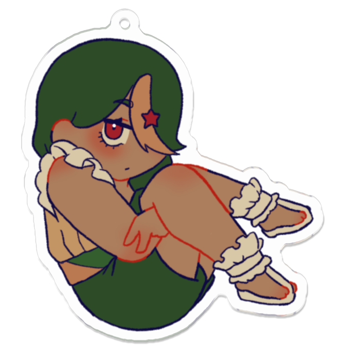 アクリルキーホルダー - 70 x 70 (mm)