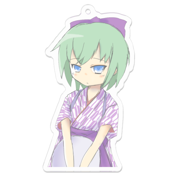 アクリルキーホルダー - 70 x 70 (mm)