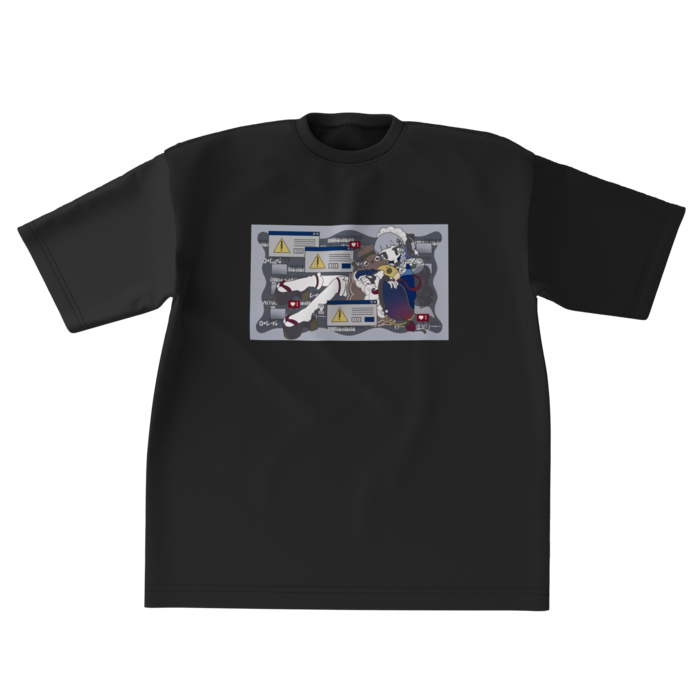 ビッグシルエットTシャツ - XL - 正面