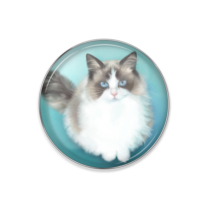 ピンバッジ - 丸形25mm