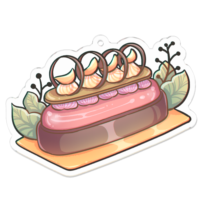 アクリルキーホルダー - 70 x 70 (mm)