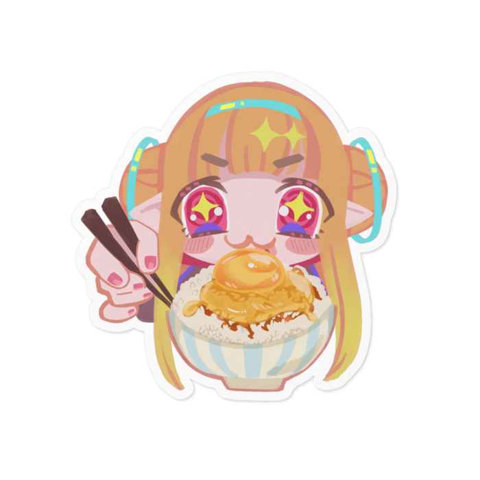 ステッカー - 100 x 100 (mm)