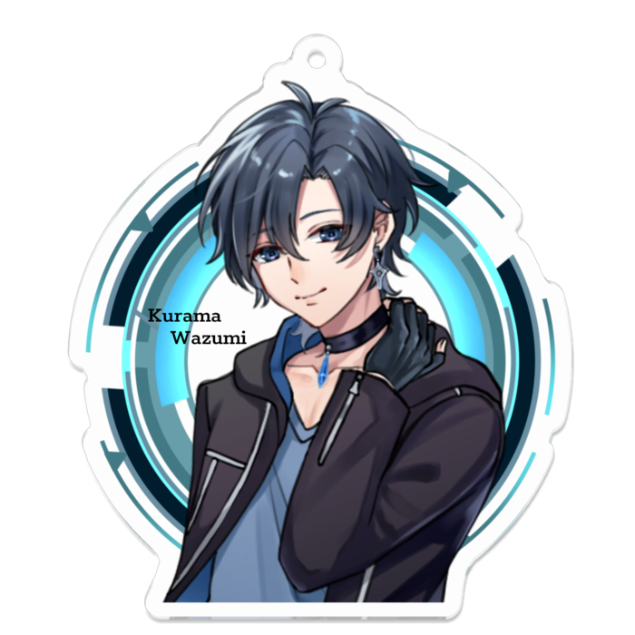 アクリルキーホルダー - 70 x 70 (mm)