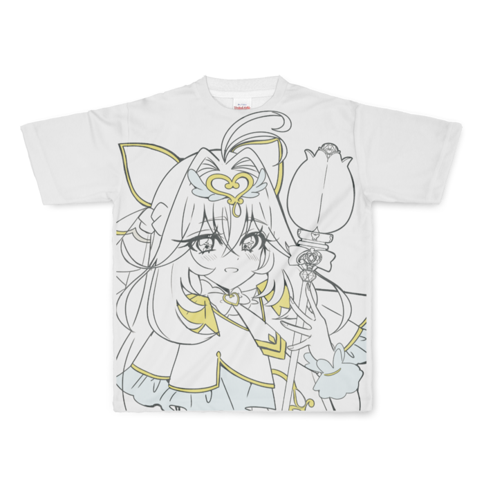 フルグラフィックTシャツ - L - 正面印刷のみ
