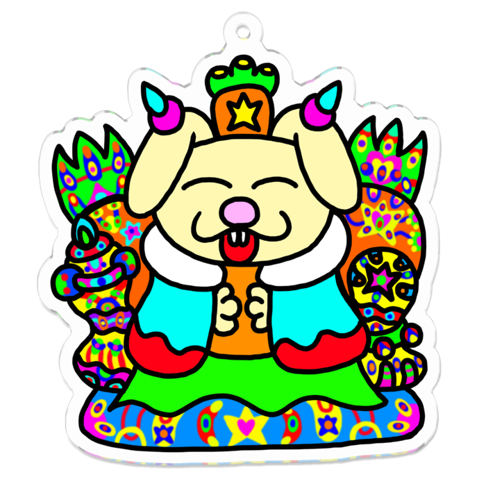 アクリルキーホルダー - 70 x 70 (mm)