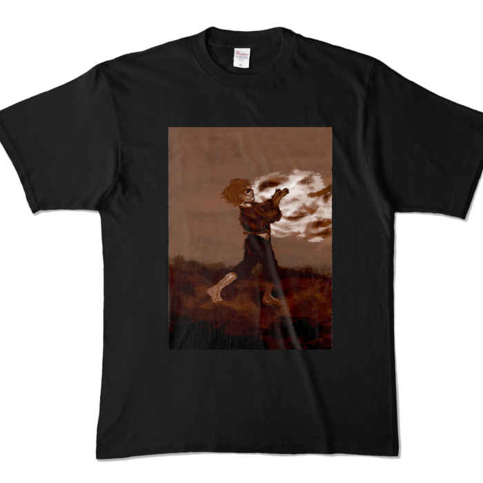 カラーTシャツ - XL - ブラック (濃色)