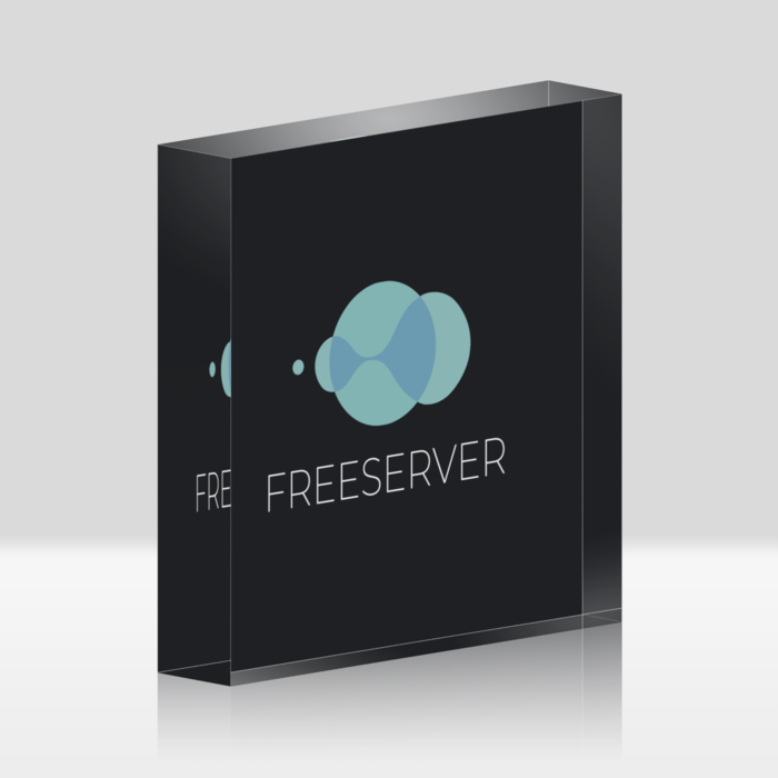 アクリルブロック - 100x100mm