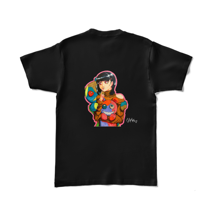 カラーTシャツ - L - ブラック (濃色)