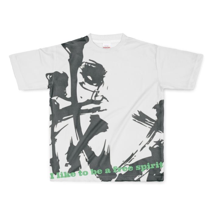 フルグラフィックTシャツ - L - 正面印刷のみ