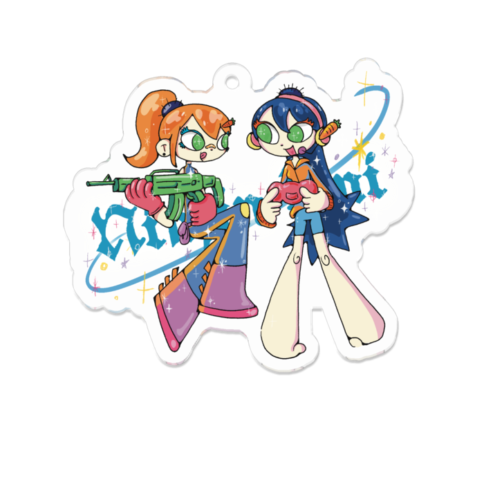 アクリルキーホルダー - 70 x 70 (mm)