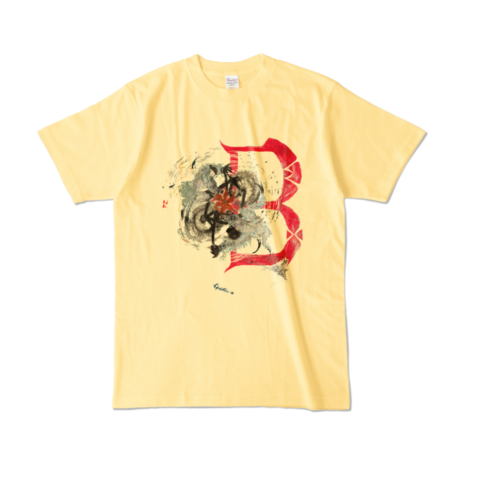 カラーTシャツ - L - ライトイエロー (淡色)