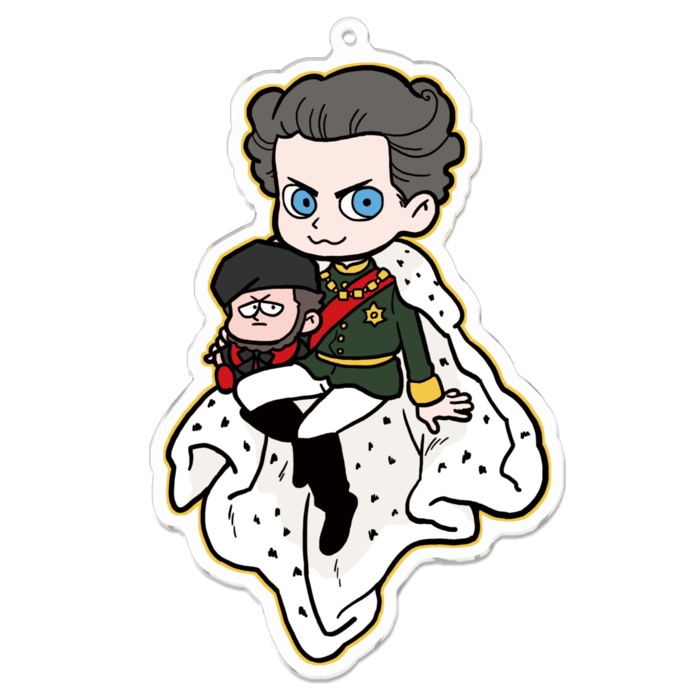 アクリルキーホルダー - 100 x 100 (mm)