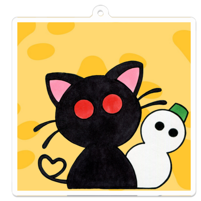 アクリルキーホルダー - 70 x 70 (mm)