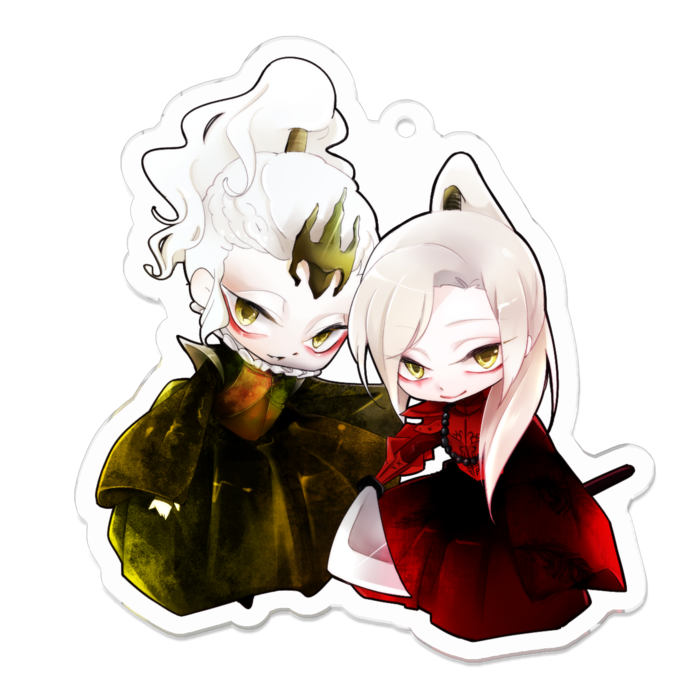 アクリルキーホルダー - 70 x 70 (mm)