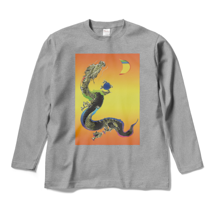 ロングスリーブTシャツ - M - 杢グレー