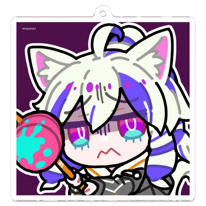 アクリルキーホルダー - 70 x 70 (mm)
