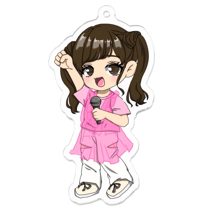 アクリルキーホルダー - 70 x 70 (mm)