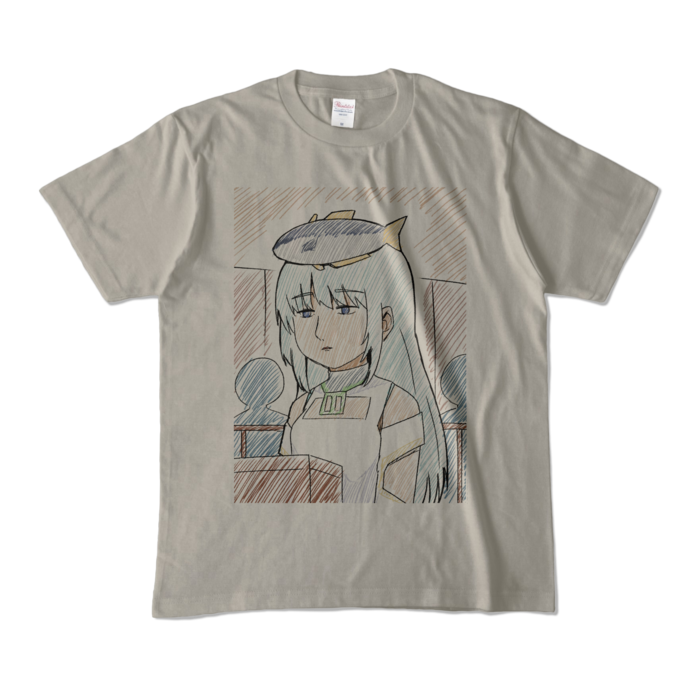 カラーTシャツ - M - シルバーグレー (淡色)