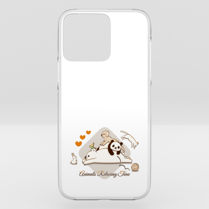 クリアiPhoneケース　白色　iPhone 16ProMax