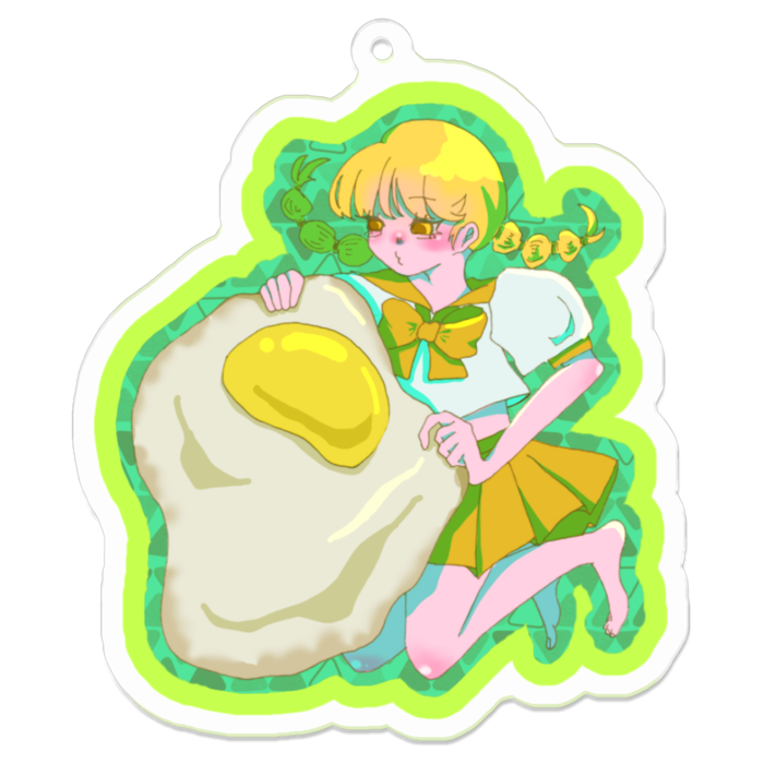 アクリルキーホルダー - 70 x 70 (mm)