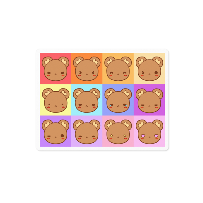 ステッカー - 100 x 100 (mm)