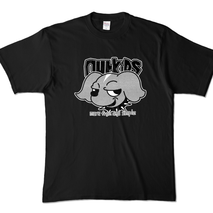 カラーTシャツ - XL - ブラック (濃色)