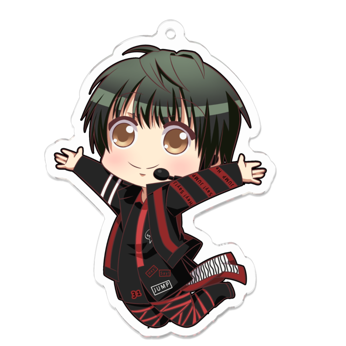 アクリルキーホルダー - 70 x 70 (mm)