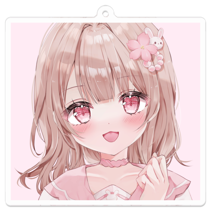 ななぽこアクリルキーホルダー70×70mm（アイコン画像：通常）