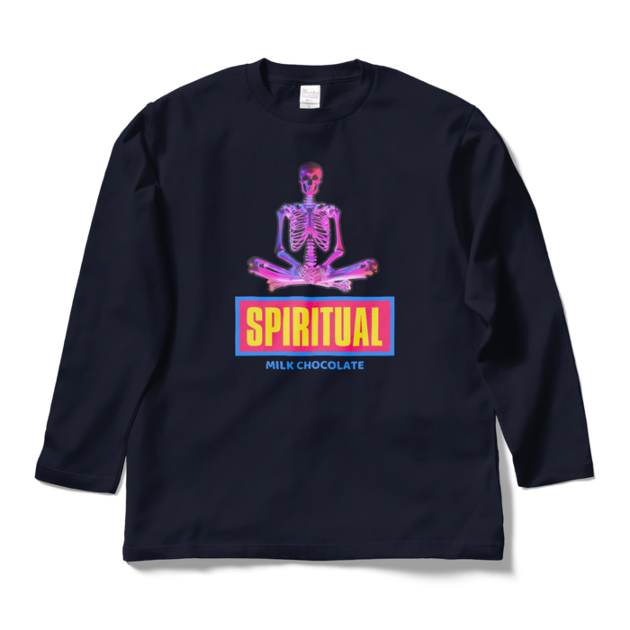 ロングスリーブTシャツ - L - ネイビー