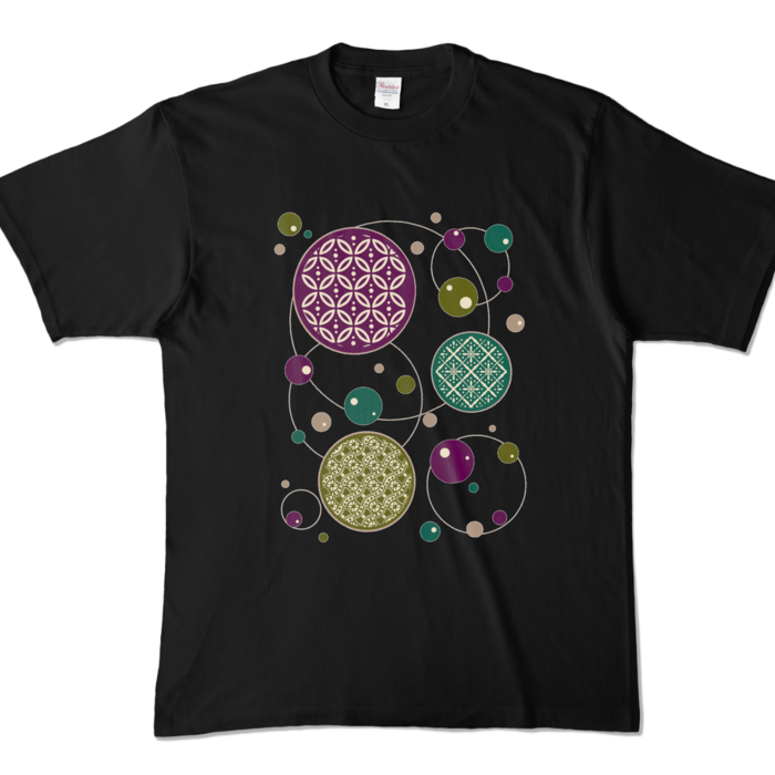カラーTシャツ - XL - ブラック (濃色)