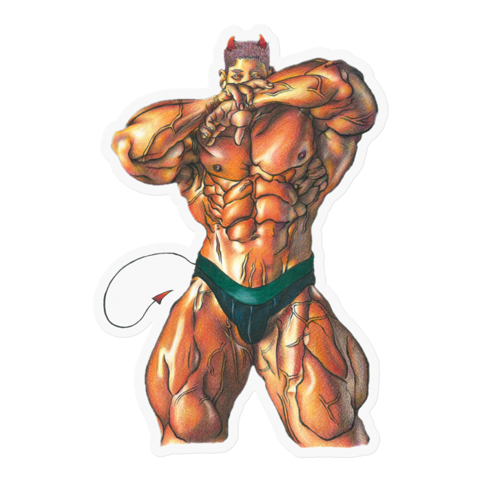 ステッカー - 100 x 100 (mm)クリア