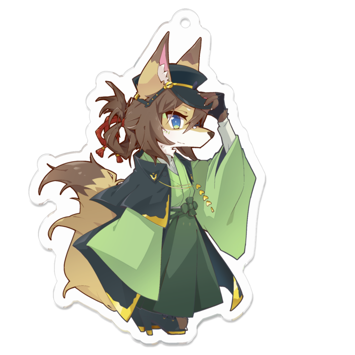 アクリルキーホルダー - 70 x 70 (mm)