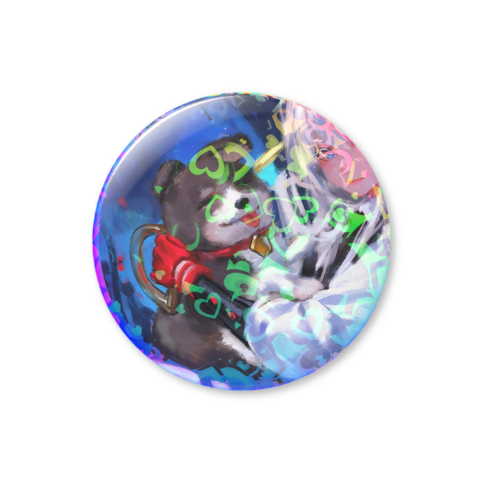 ホログラム缶バッジ - 25mm(1)