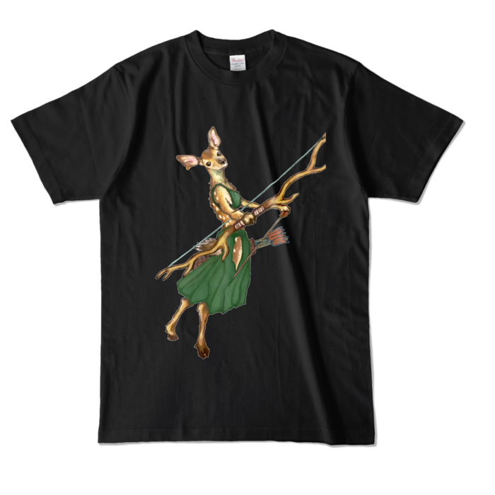 カラーTシャツ - L - ブラック (濃色)