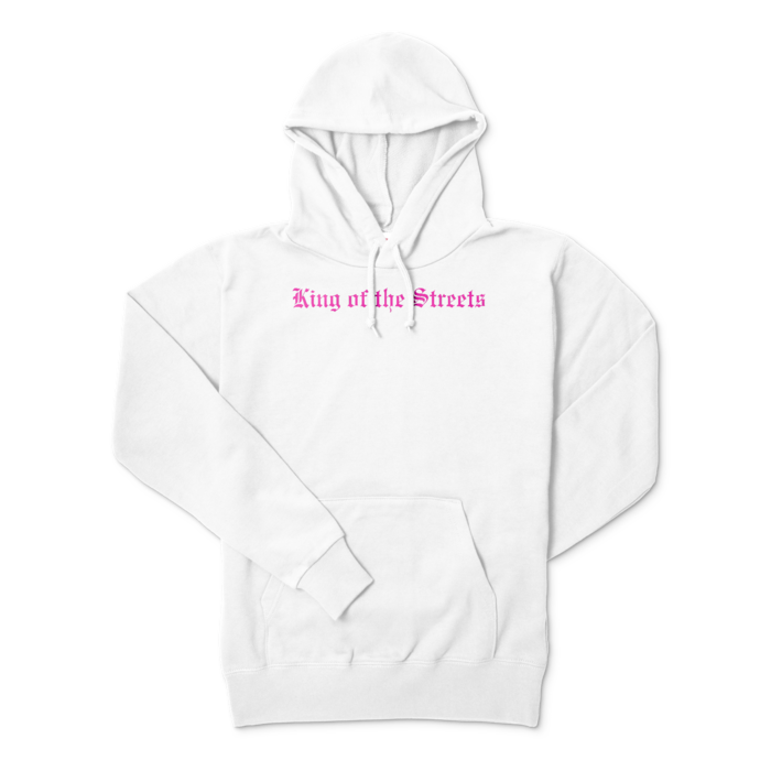 bull hoodie black/pink M