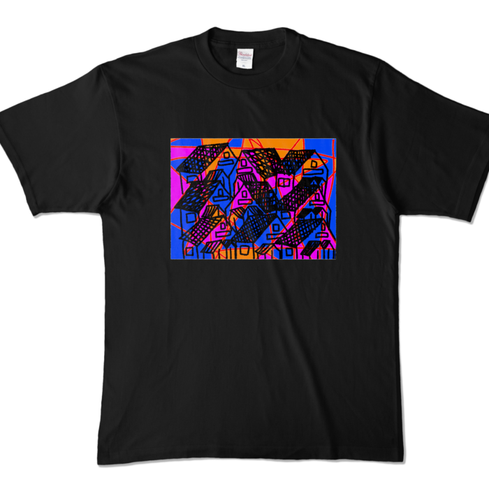 カラーTシャツ - XL - ブラック (濃色)