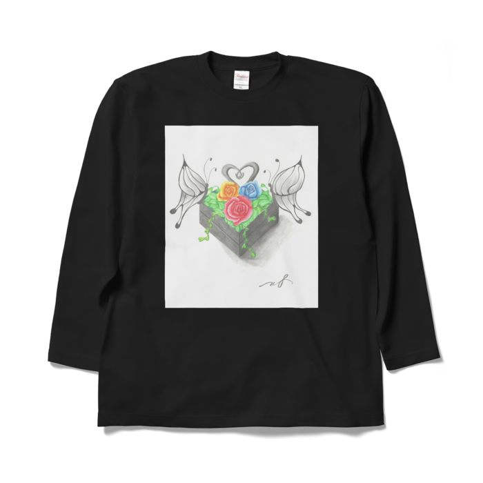 ロングスリーブTシャツ - XL - ブラック