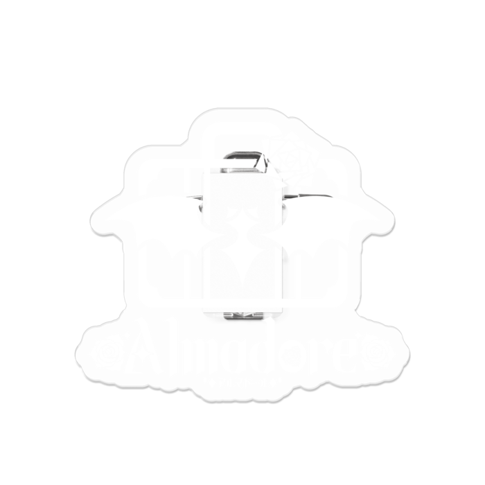 アクリルバッジ ホワイト