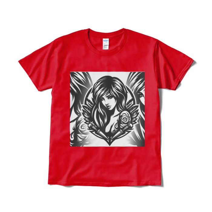 Tシャツ(短納期) - L - レッド