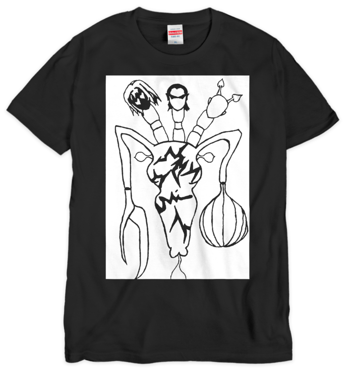 Tシャツ（シルクスクリーン印刷） - XL - 1色