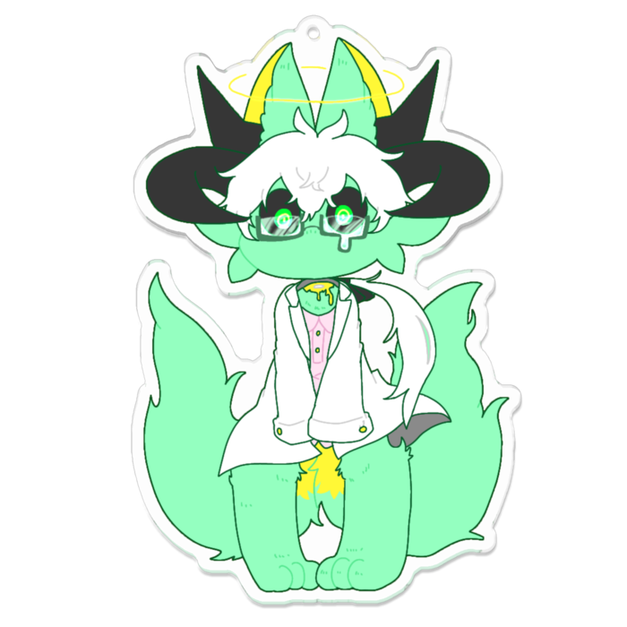 アクリルキーホルダー - 100 x 100 (mm)