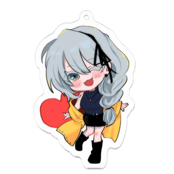 アクリルキーホルダー - 70 x 70 (mm)