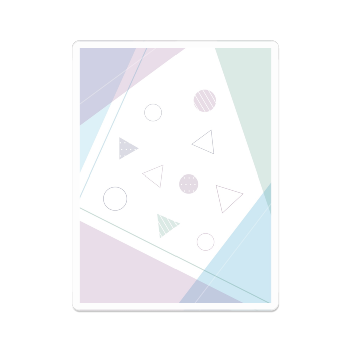 アクリルバッジ - 70 x 70 (mm)