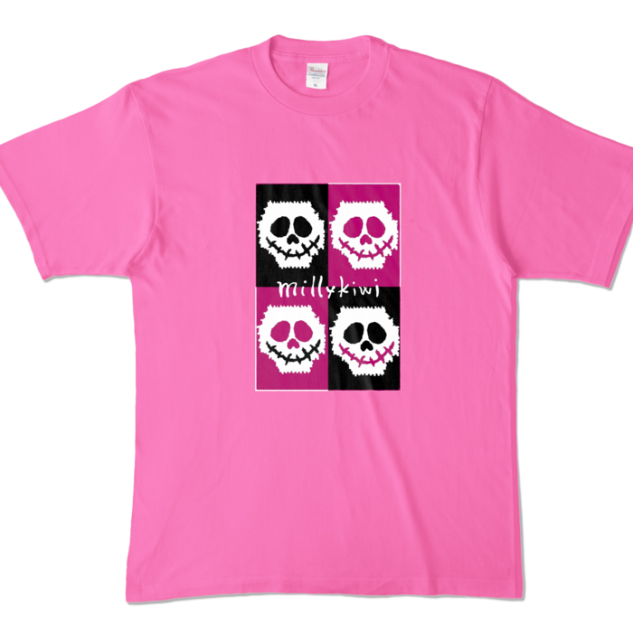 カラーTシャツ - XL - ピンク (濃色)