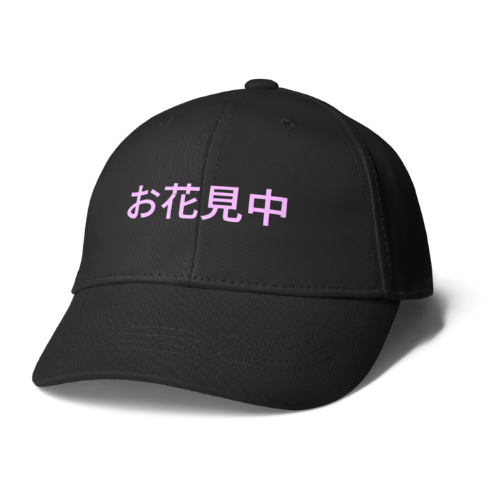 キャップ - ブラック