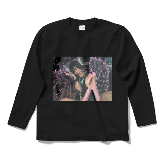 ロングスリーブTシャツ - S - ブラック