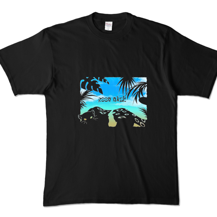 カラーTシャツ - XL - ブラック (濃色)